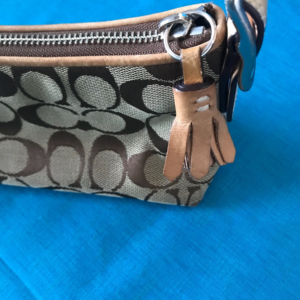 Vintage Coach Purse 👜Khaki - Picture 7 of 8